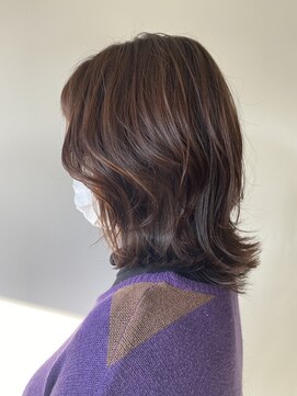 サラジュ 西宮北口店(SARAJU) 【40代】　セミロングスタイル