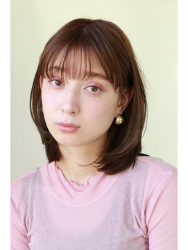 エクリフルール(equri fleur) 【目黒】 大人可愛いワンカールボブ20代30代40代