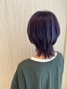 ビス フルール 日暮里店(Vis fleur) パープルブルー／アッシュカラー[日暮里/日暮里駅]