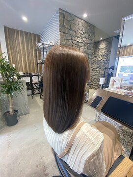 ポラリス(Polaris) 艶髪/グレージュカラー/ココアブラウンカラー/ベージュカラー