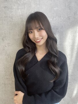 リンクエン(Link enn) 【ヨシンモリ】韓国ヘア/髪質改善/グレージュ/艶髪/透明感カラー