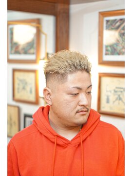 バーバーショップ ダリー(BARBERSHOP DALIE) メンズツーブロックスキンフェード極道パーマ