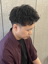 ニアウ 太田店(Niau)&nbsp;メンズ王道ショートワンカールパーマソフトツイストスパイラル