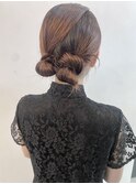 お呼ばれヘアセット