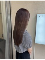 ラフォーレ&nbsp;ダブルカラー／ロング／ベージュカラー