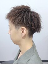 夜髪&nbsp;チリチリ度、強め。360度カッコいいパーマスタイル