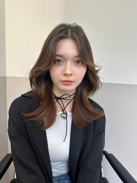 ジーナ 高田馬場(Zina) 髪質改善*ワンカールベージュミディ*美髪【Zina高田馬場】