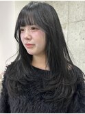 ワンカールで決まる簡単レイヤーカット×ザクザクレイヤー
