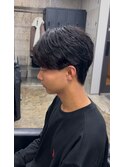 セットが苦手な方向けフェザーパーマ