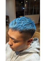 オリバ ヘアー(OLIBA HAIR) 人とかぶらない！！ワイルドブルー
