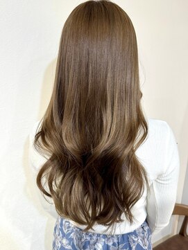 クレビアテン(CreBiA ten_) ブリーチ無しダブルカラー　ミルクティーベージュ