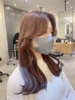 ジーナ 船橋(Zina) 髪質改善*ロングレイヤーグレーベージュ*美髪【Zina船橋】