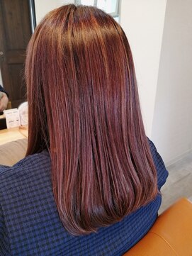 ジェンタ(Jenta) カシスブラウン×ハイライト