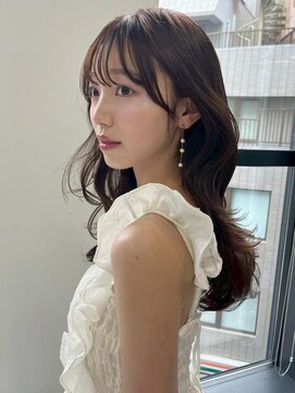 ユーフォリア 池袋東口駅前店(Euphoria) アッシュブラウン 顔周り韓国レイヤー ミルクティーベージュ