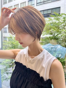 モードケイズトウキョウ 銀座店(MODEK'S TOKYO) レイヤーカット/顔周り/前髪カット/ショート/ボブ/ボブレイヤー