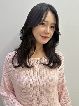 ナチュラルレイヤーカット*黒髪*暗髪*髪質改善トリートメント