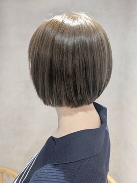 エンクス(enx) 着物ヘア/ダークアッシュ/ミディアムレイヤーカット/鶴ヶ峰HK25