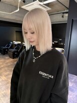 リンドトウキョウ(LINDO TOKYO)&nbsp;ホワイトブロンド/大阪/ハイトーン/ブリーチ/心斎橋