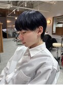 ネイビー×メンズマッシュ【藤野はるひ】