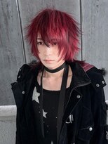 ハコ プラス(HACO+) 【Haco+】Leo_ワインレッド_ダブルカラー