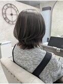 自然なハイライトで作るくびれミディ◇