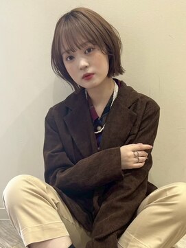 クロップ エス 湘南辻堂(crop es) 外はねレイヤーボブ
