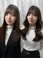 コードライン 富雄店(CODE.LINE) 顔周りカット×上品かつ可愛い韓国ヘア♪/韓国レイヤー/韓国巻き