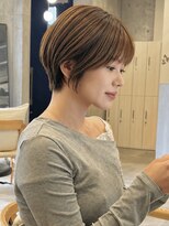 イミ(imi)&nbsp;大人ボブ/ダークグレー/髪質改善/白髪ぼかし/ショートカット登戸