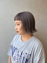 エル バイ ゼノン ビューティー(L by ZENON BEAUTY)&nbsp;ダークパープル/ナチュラルショート/ミルクブラウン/天王寺