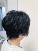 大人丸みショートスタイル