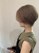 ヘアーレクスアリイ(Hair Lex Alii) Alii川合ハイトーンショートボブ