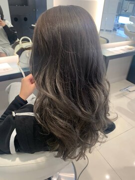 アース コアフュールボーテ 新潟紫竹山店(EARTH coiffure beaute) グレージュグラデーションカラー☆