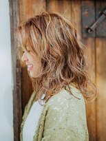 アラワラブルー(arrawarra blue)&nbsp;外国人風ミディアムレイヤー/20代/30代/40代/50代/倉敷/白楽町