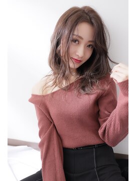 ロージー 水沢花園店(Rosy) ニュアンスカールセミロング