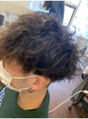 メンズツイストパーマ@30代/40代/50代