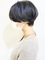 モリオ フロム ロンドン 成増店 【morio成増/玉井】ハンサムショート 暗髪