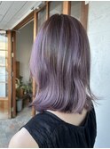 バレイヤージュ/ロングボブ