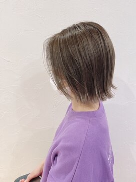 クレエ ヘアー デザイン(creer hair design) 似合わせカット+こなれツヤ髪アッシュグレージュ