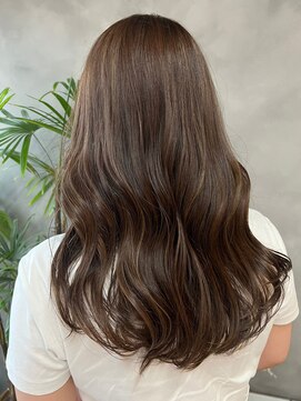 ティダスマイル(tida smile) ハイライト×グレージュロング