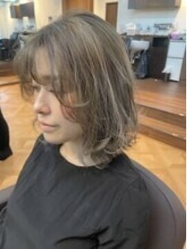 ライズ バイ レボ(RISE by REVO) 大人可愛いイメチェンモードヘアダークアッシュチェリーブラウン