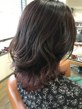 ちいさな美容室 インナーバイオレットピンク