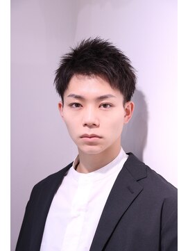 ネイビー(NAVY) ビジネスシーンでも活躍出来るアップバング