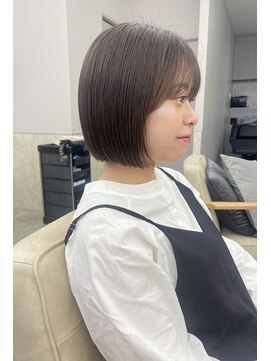 サンド 鹿児島中央(sand) @ayumi_sand あごラインボブ ストンボブ ボブ