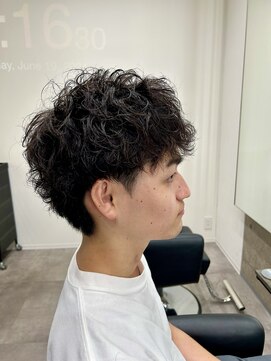 アンダーン(Un done) 寝癖風パーマ