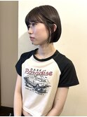 ぷつっとBOB×透明感オリーブ