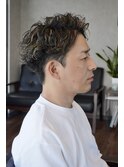 《attra》お客様ヘア【ツイストスパイラルパーマ×メッシュ】