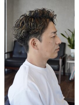 アトラ(attra) 《attra》お客様ヘア【ツイストスパイラルパーマ×メッシュ】