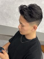 エクファフォーメン(EX-FA FOR MEN)&nbsp;カルマパーマ/ベリーショート/ダークアッシュ/ニュアンスパーマ