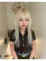 キイ 原宿 表参道(K.e.y)&nbsp;シャギーカット／ロングウルフ／レイヤーカット