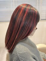 サロンドジョー(salon de joe)&nbsp;ケアブリーチダブルカラーインナーカラーハイトーン髪質改善